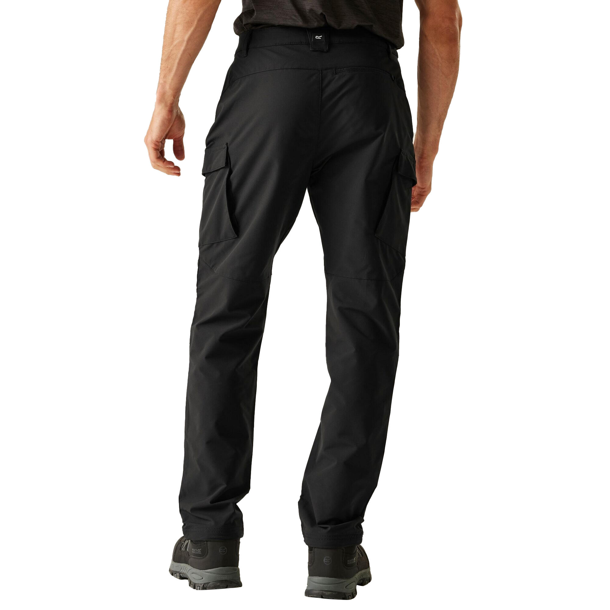 "Questra" CargoHose für Herren Schwarz 3/5