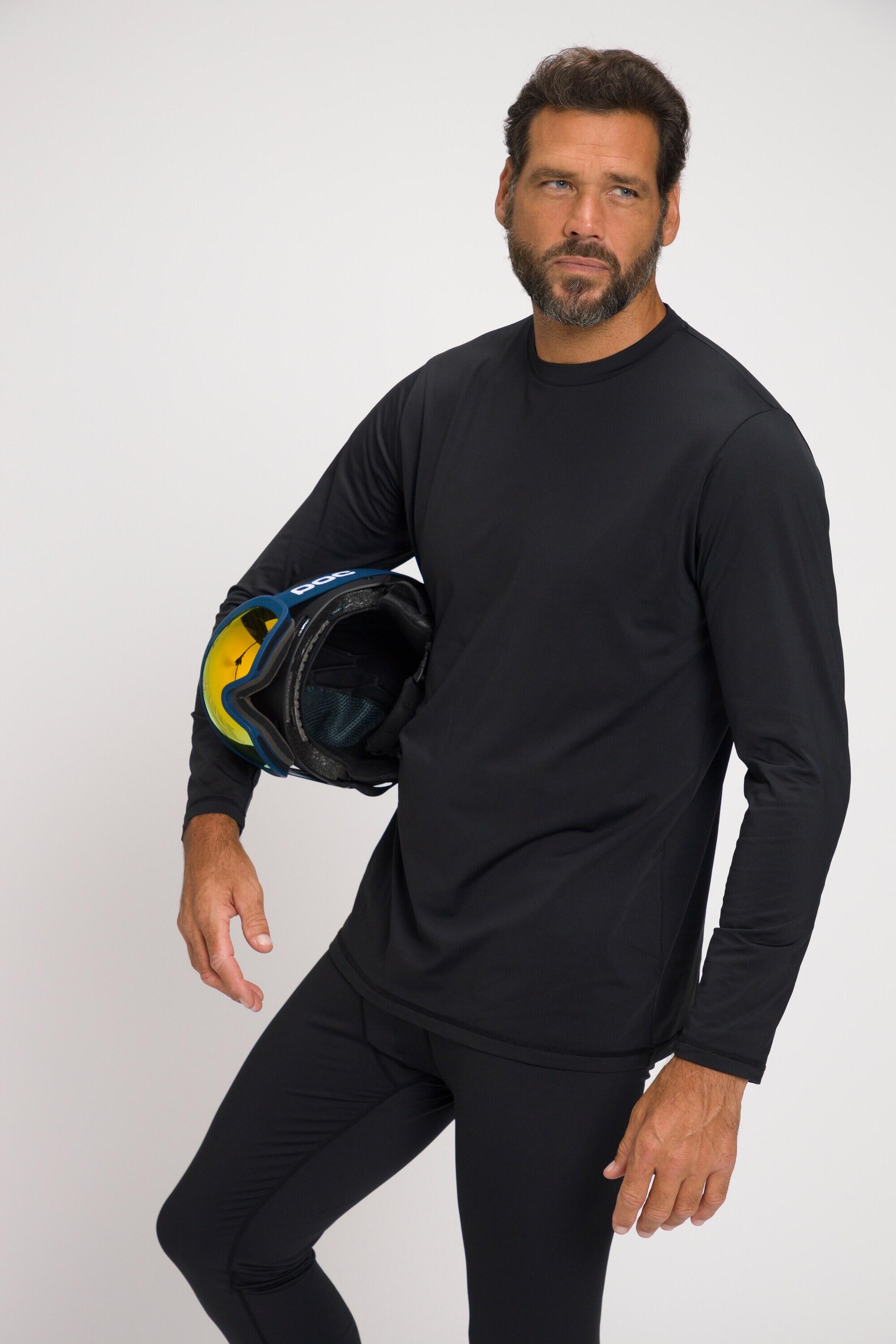 Hommes Caleçon long de ski# chaud à taille élastique 1/6