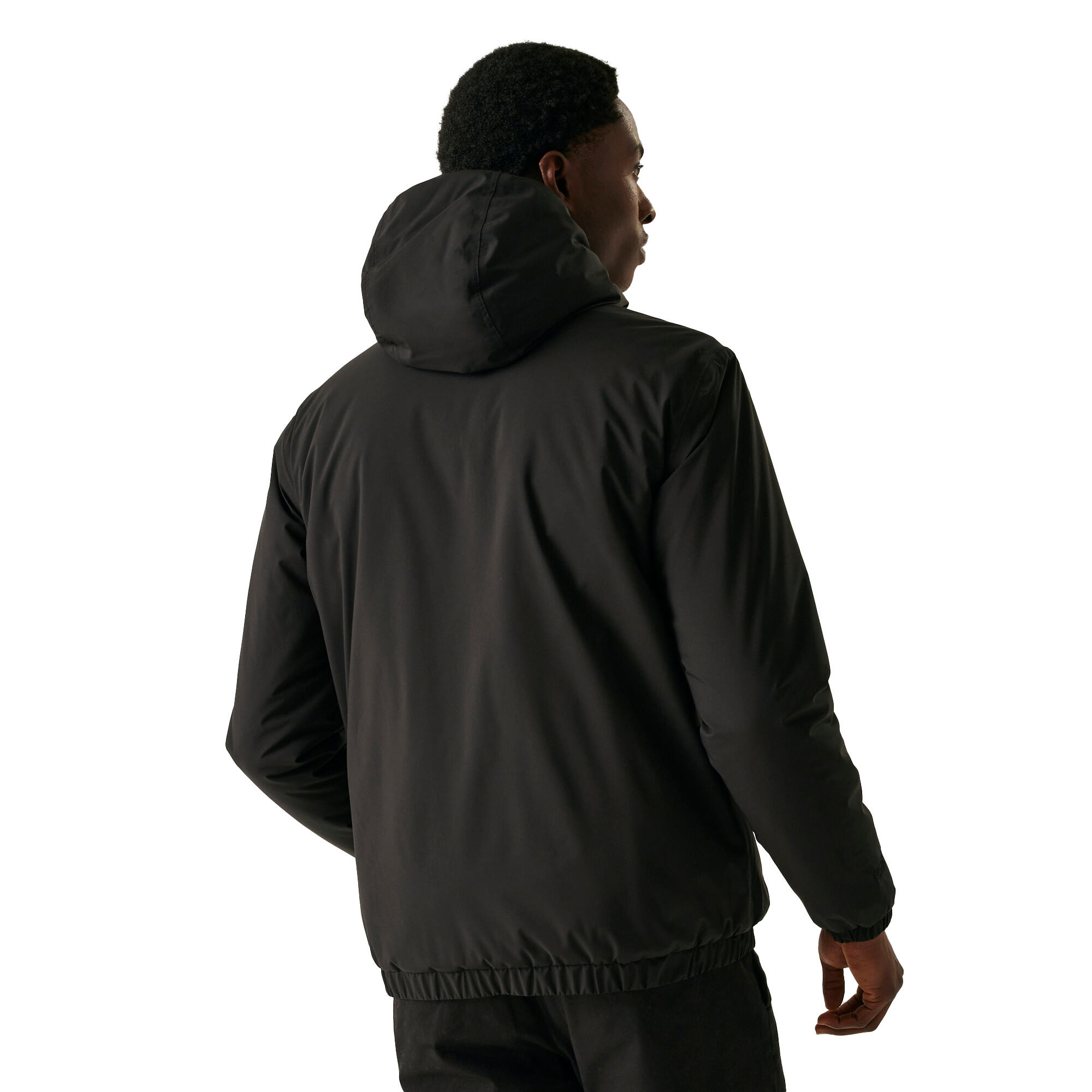 "Wiltom" Jacke, wasserfest für Herren Schwarz 3/5