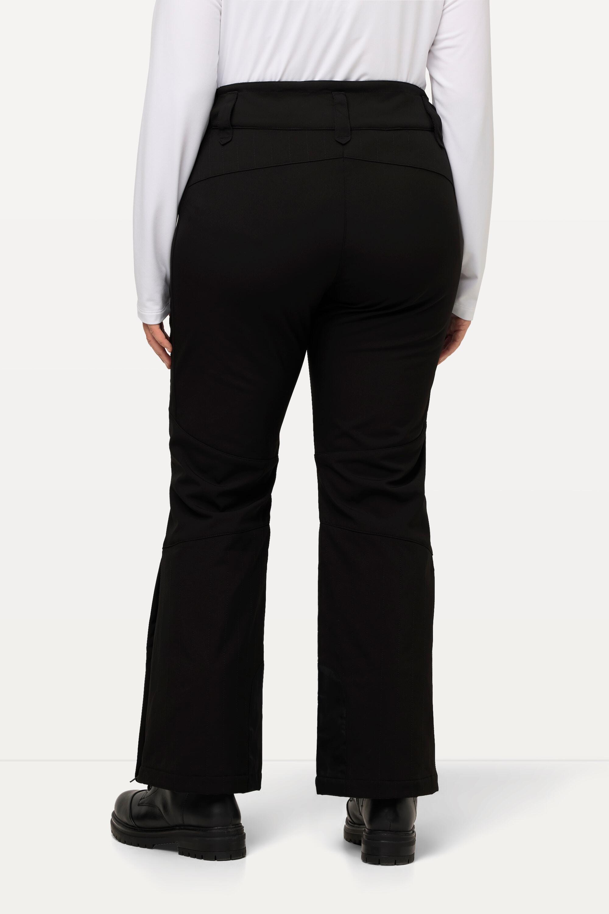 Femme Pantalon Softshell déperlant avec fermeture à scratch et pare-neige 2/5