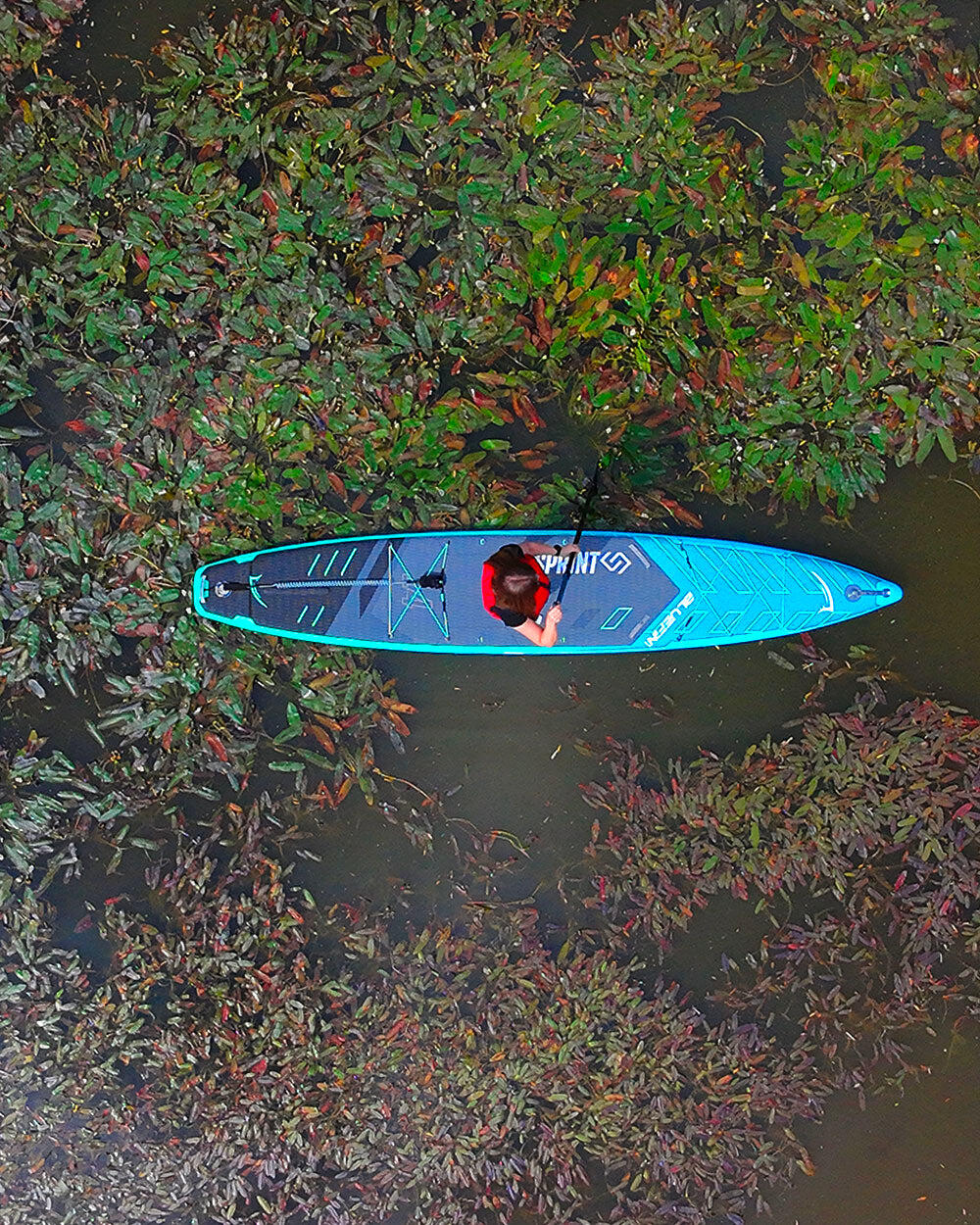 New Sprint 14' aufblasbares Paddleboard 5/6