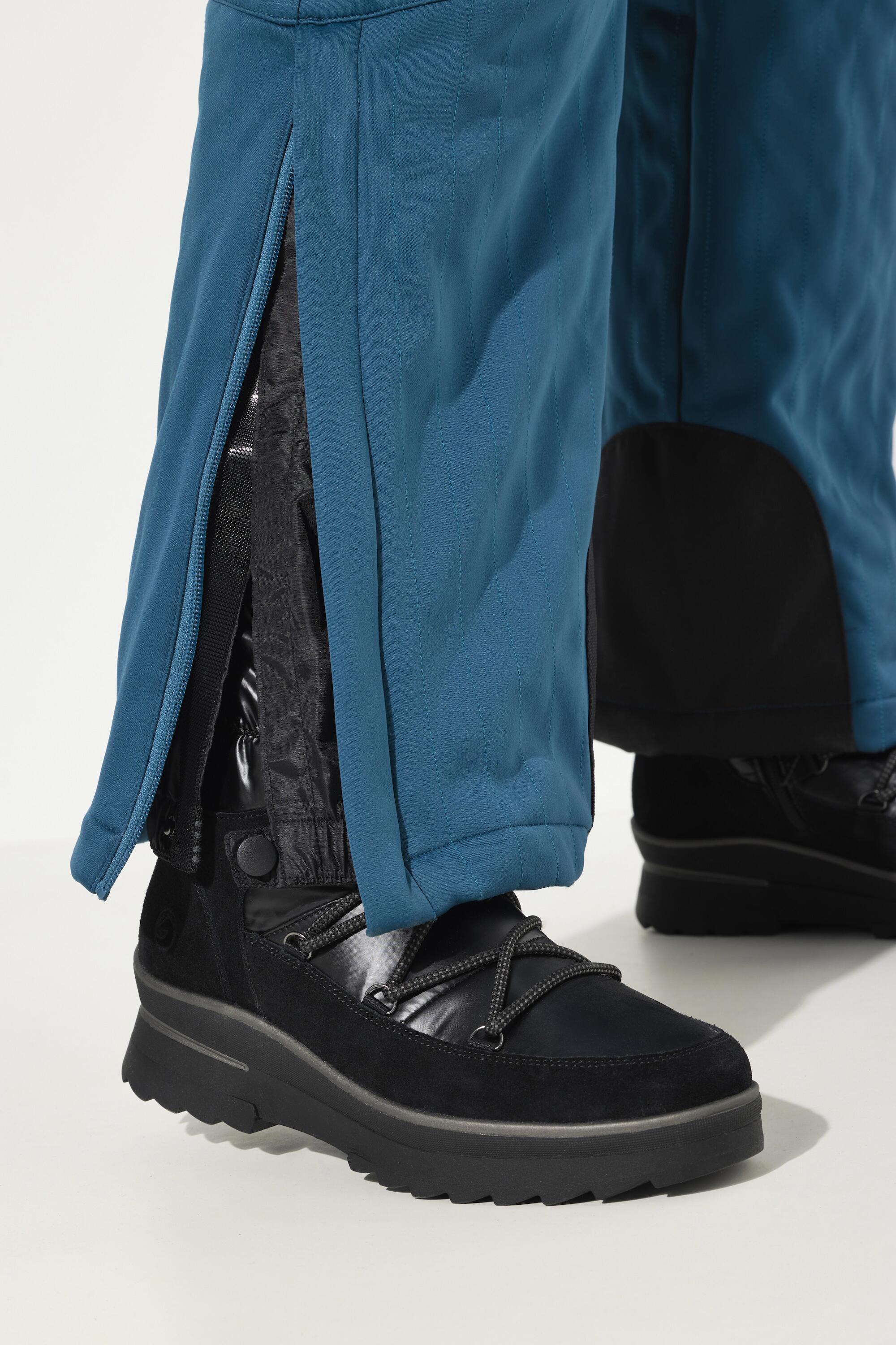 Femme Pantalon Softshell déperlant avec fermeture à scratch et pare-neige 3/6