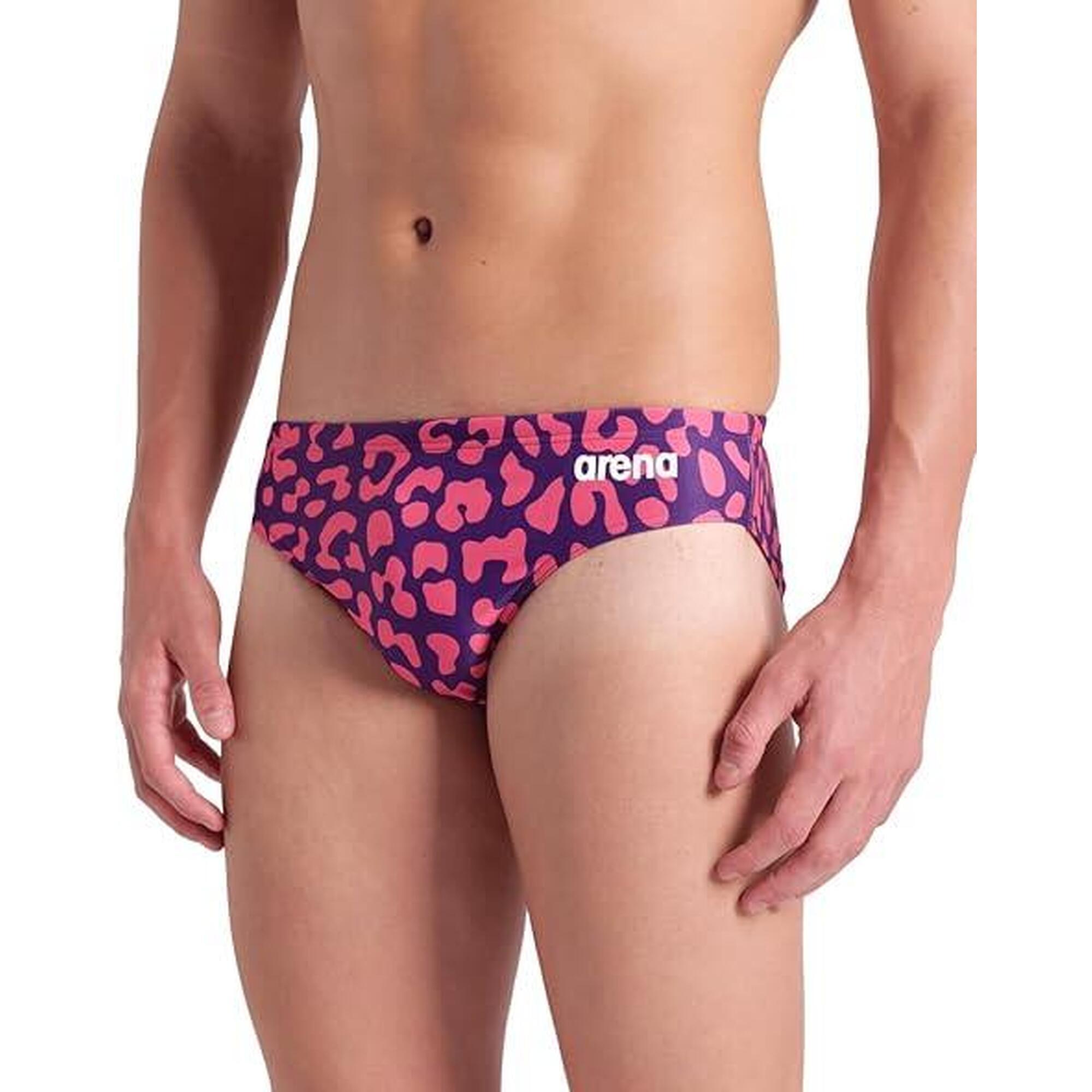 Kąpielówki Arena Leopard Skin LTD
