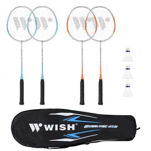 Sada raket na badminton WISH Steeltec 416K 5/5