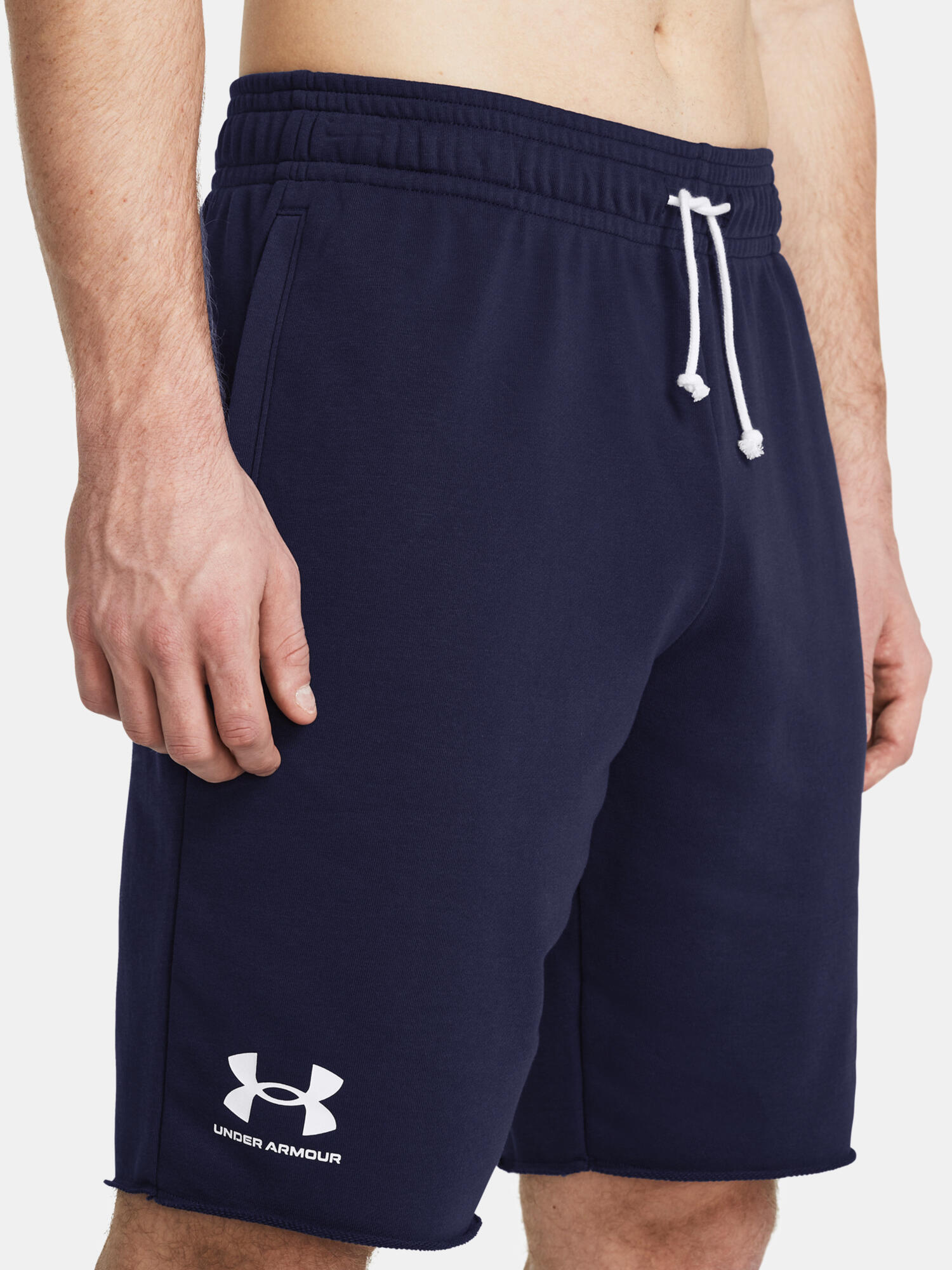 Korte broek Under armour RIVAL TERRY voor mannen 6/6