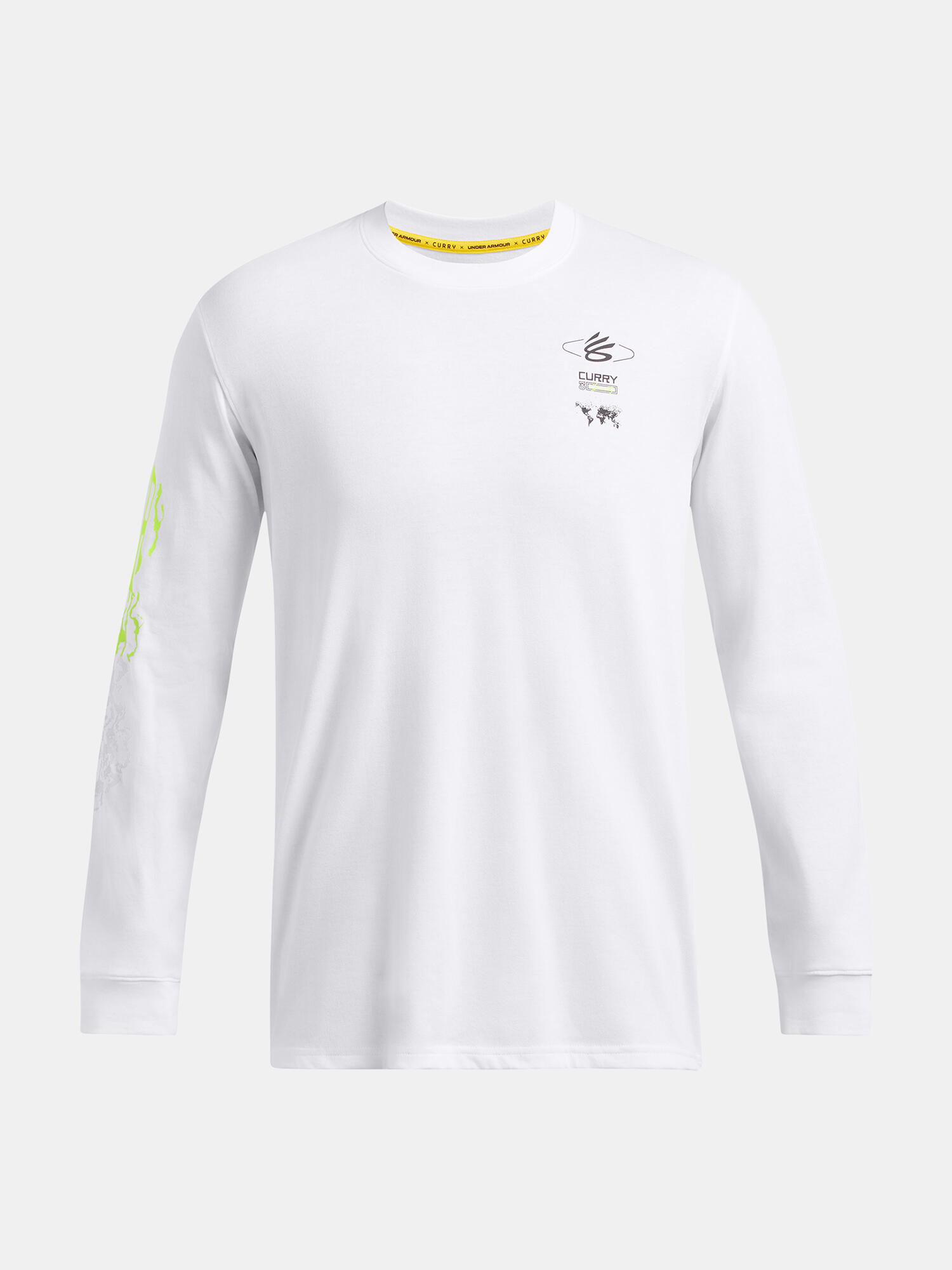 Under Armour Curry Verbiage Heavyweight T-shirt à manches longues pour homme 2/5