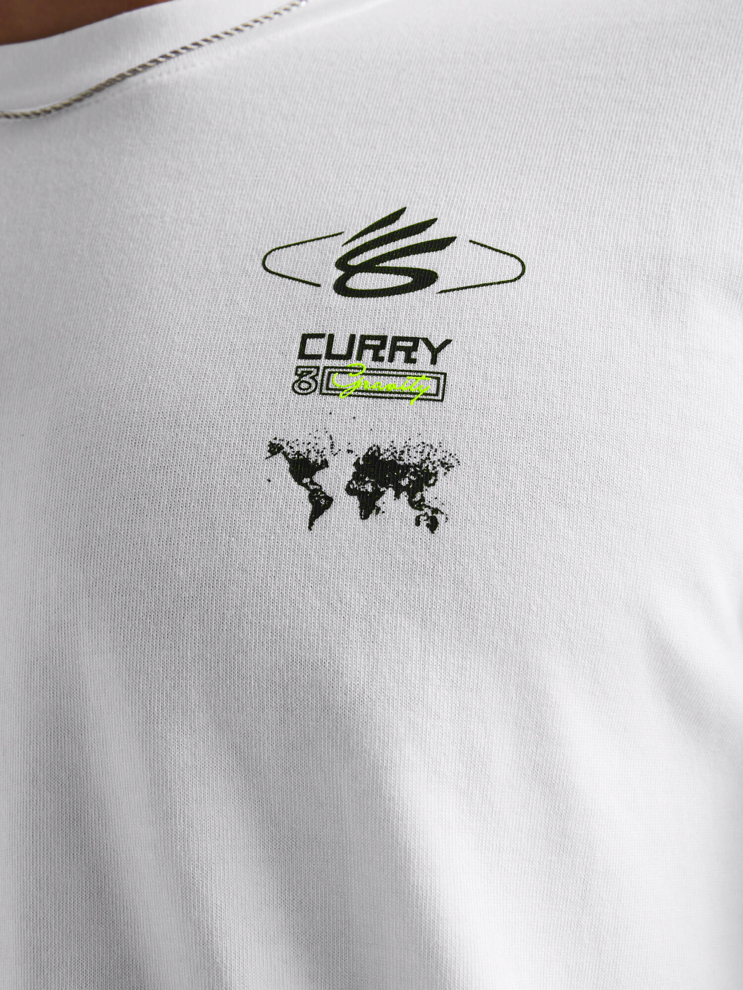 Under Armour Curry Verbiage Heavyweight T-shirt à manches longues pour homme 4/5