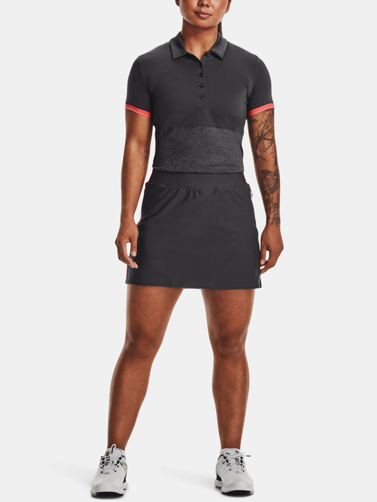 Under Armour Zinger Point SS Polo Gris Jet 6/6