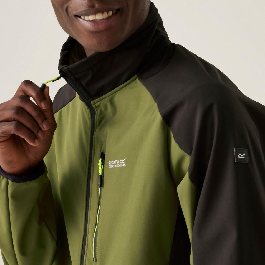 Veste de trekking softshell Regatta Moutdale pour hommes 3/7