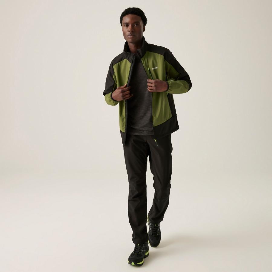 Veste de trekking softshell Regatta Moutdale pour hommes 4/7