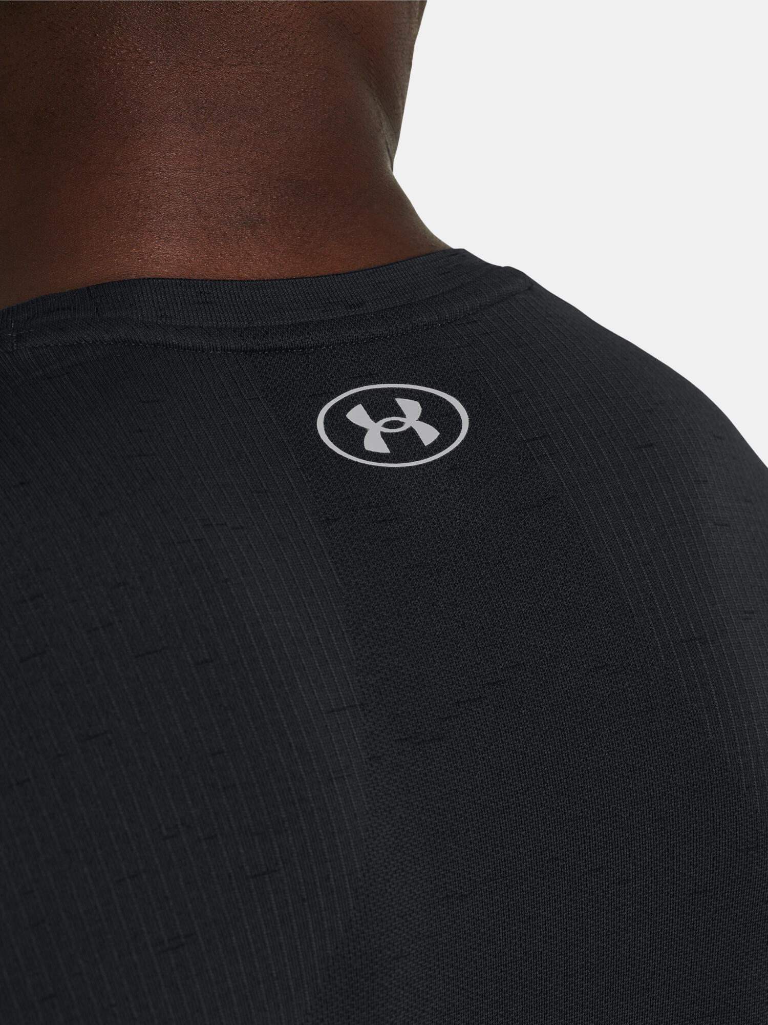 Under Armour Vanish Seamless Kurzarmtrikot Schwarz Herren 5/5