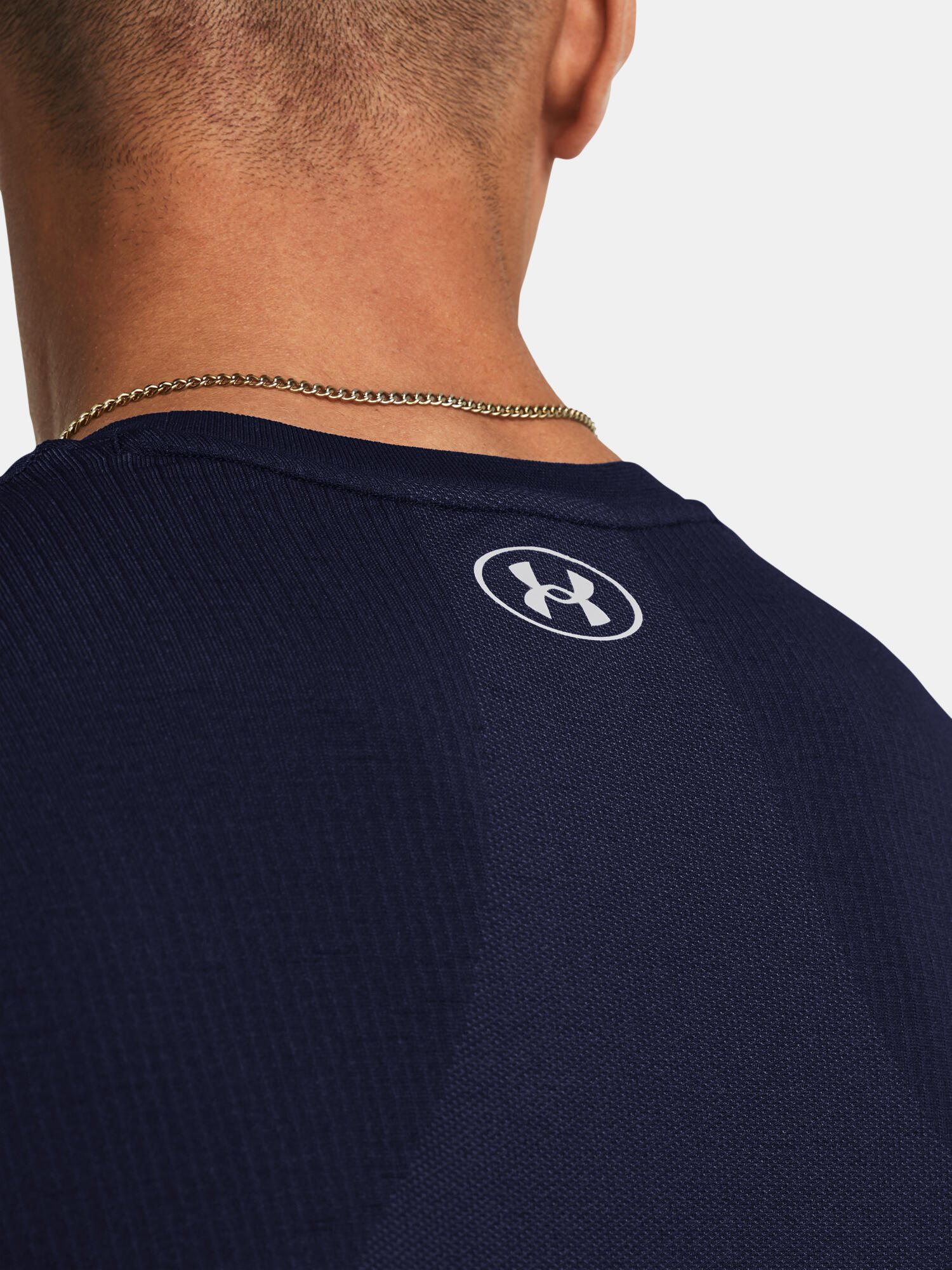 Maillot Manches Courtes Under Armour Vanish Seamless Bleu Homme 5/5