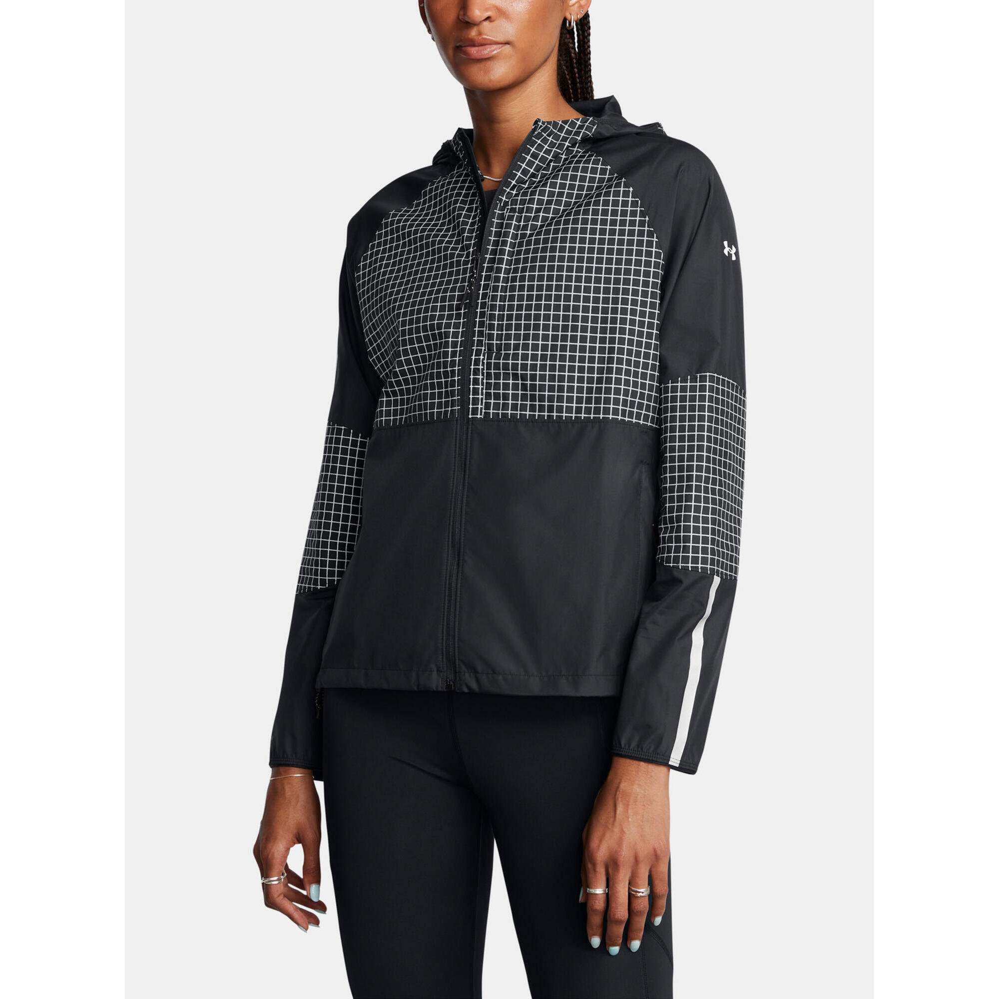 Under Armour - Lancement De La Veste De Course Under Armour Elite Cw Pour Femme - Veste - Noir - 40 M - Decathlon