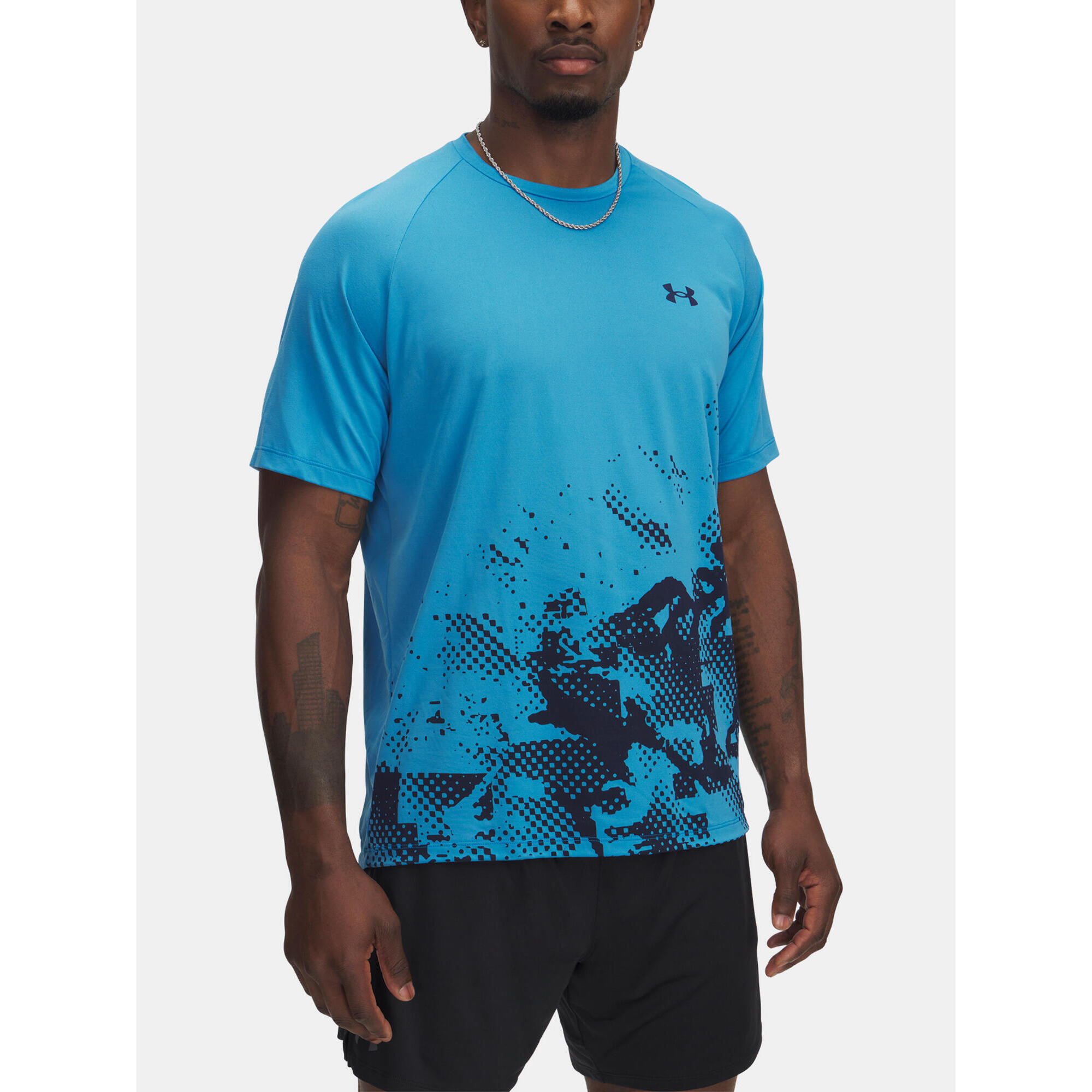 Koszulka treningowa męska Under Armour Tech Fade