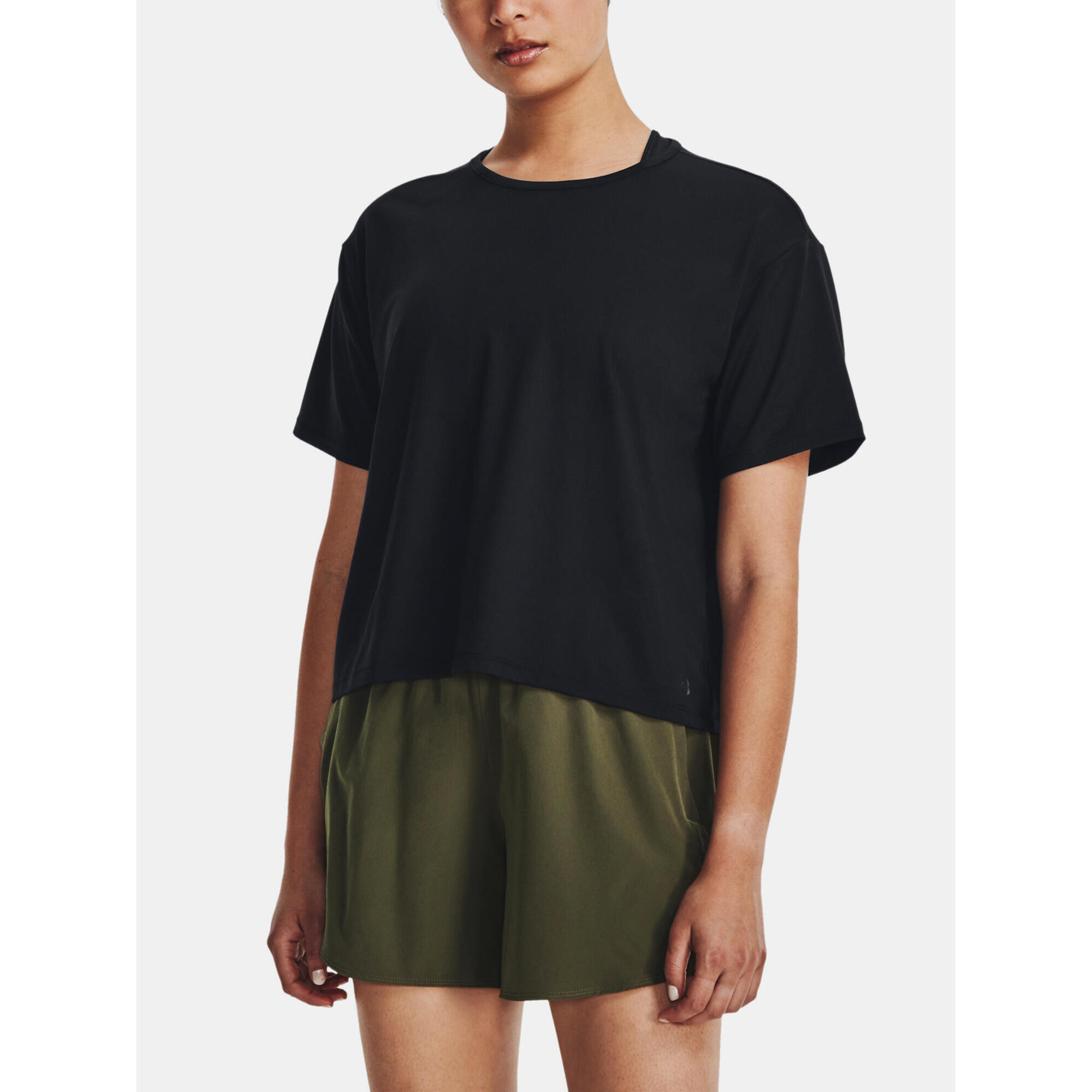 Under Armour - T-shirt Under Armour Motion Pour Femmes - T-shirt Manches Courtes - Noir - 48 Xl - Decathlon