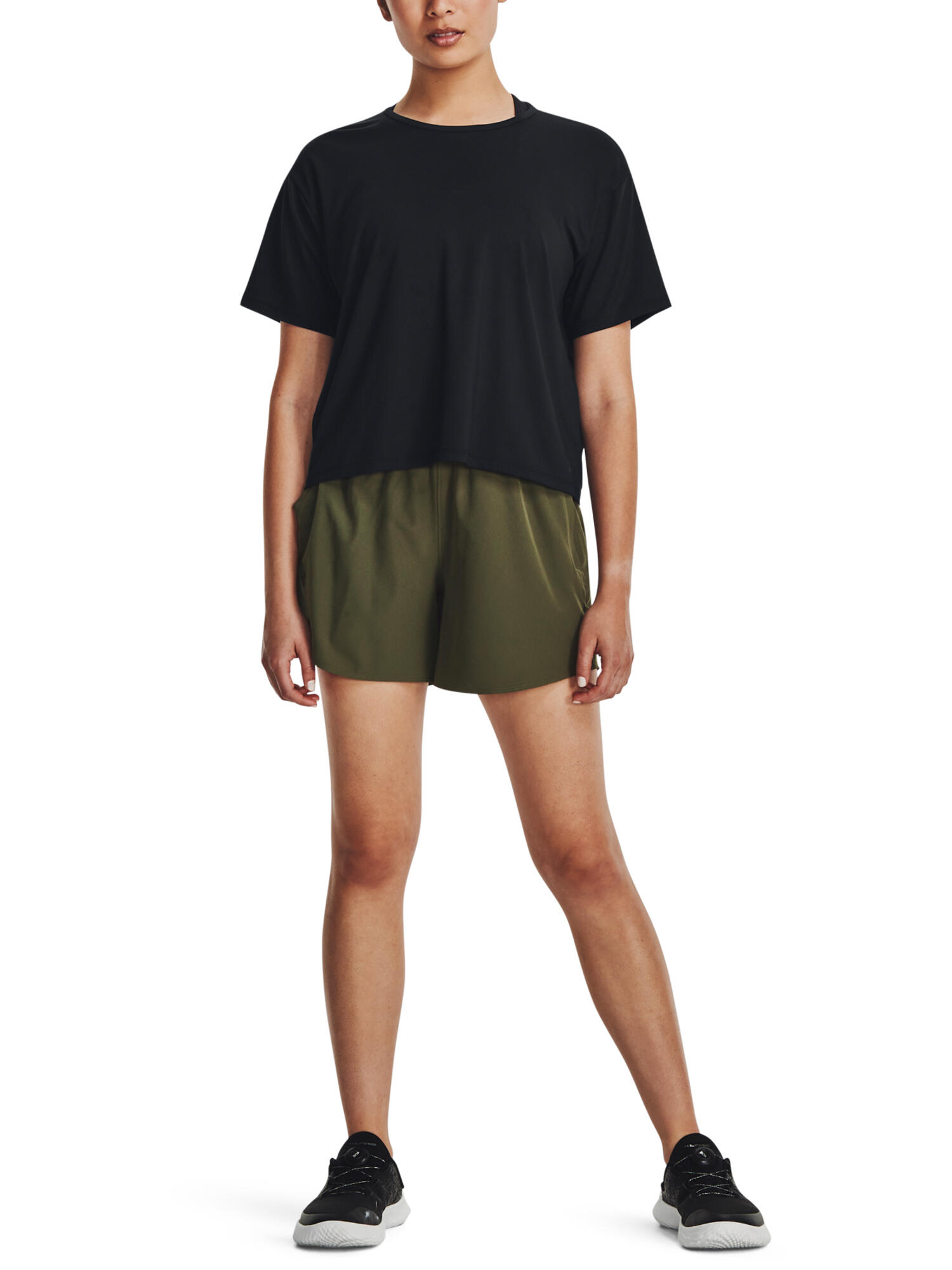Maillot manches courtes Under Armour Motion Noir Femme 6/6