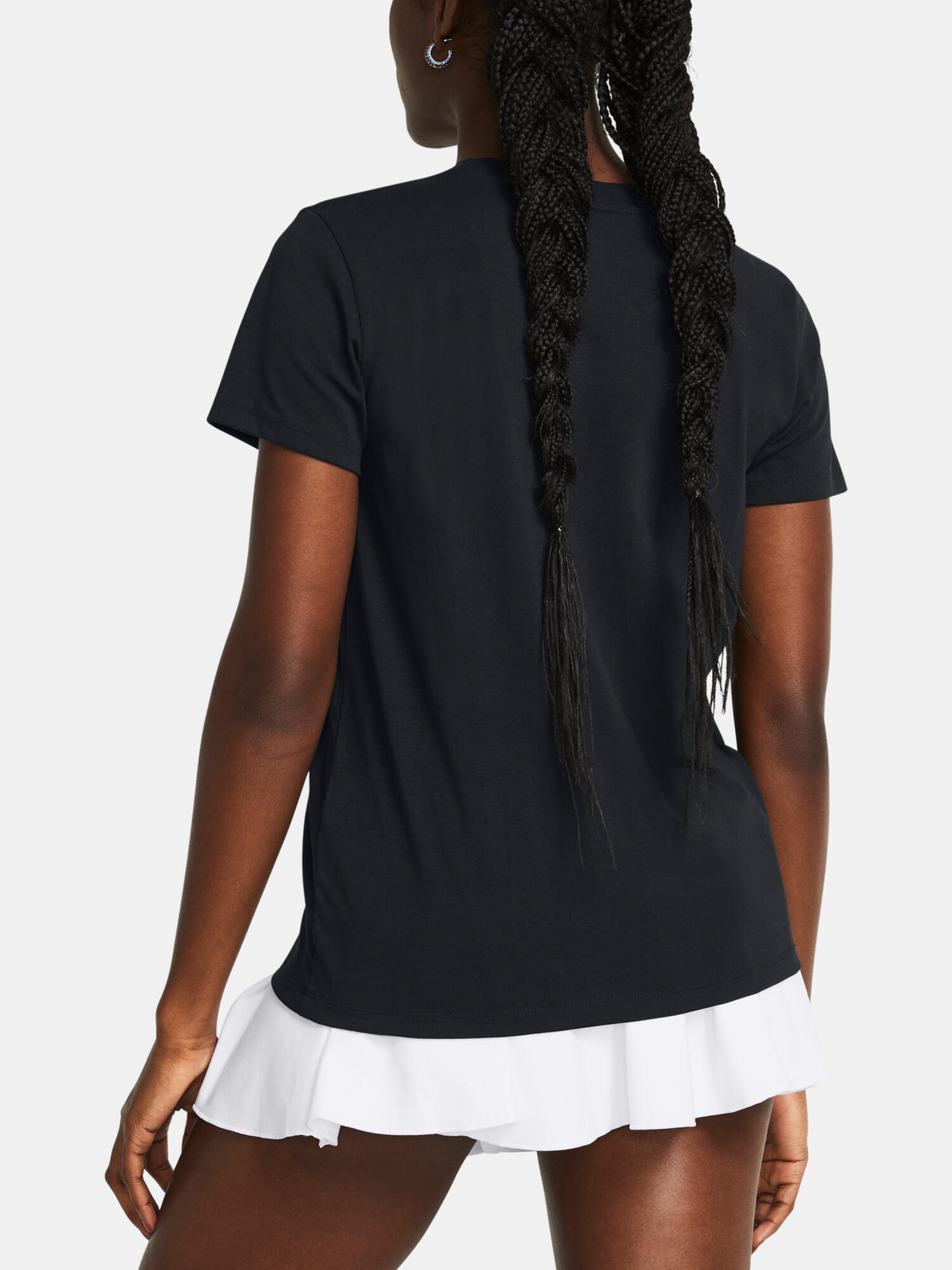 T-shirt femme Under Armour Rival Core SS - coupe ample 2/4
