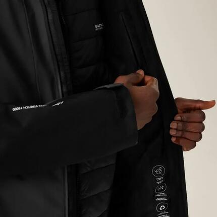 Veste de trekking 3-en-1 Regatta Wentwood IX pour homme avec membrane 15K