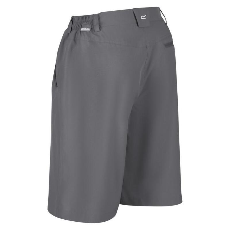 Outdoorshorts Xert Lt Bermuda Wandern/Outdoor/Trekking Damen Seal Grey Ohne