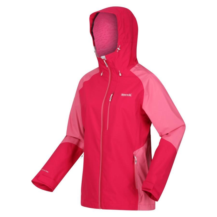 REGATTA Regatta Highton Stretch IV wasserdichte Damen-Wanderjacke, leuchtendes Pink