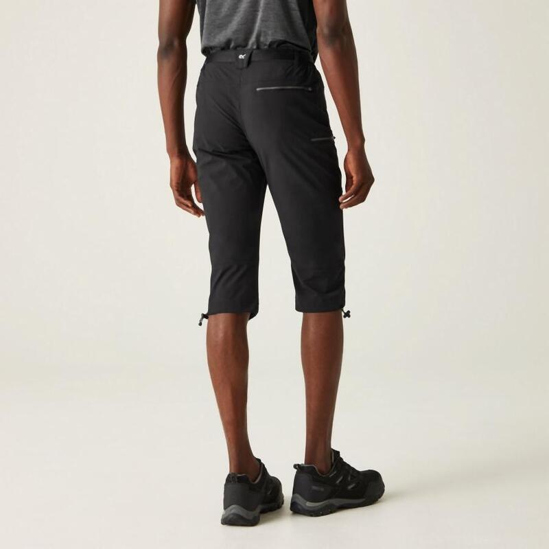 Wanderhose Xert Stretch Capri III Wandern/Outdoor/Trekking Herren Black