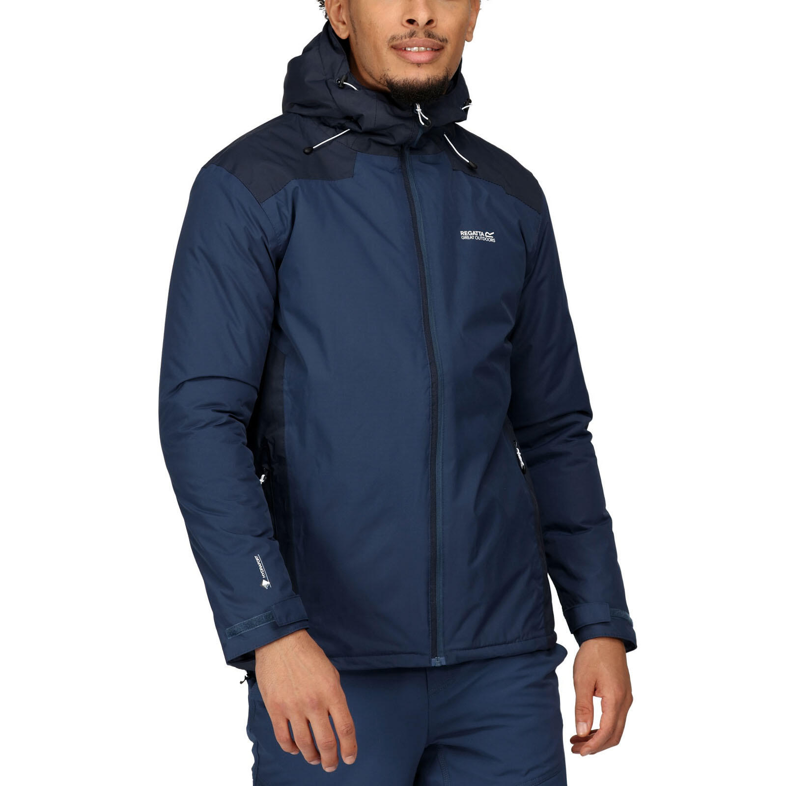 Chubasquero con capucha Regatta Thornridge II 3/7