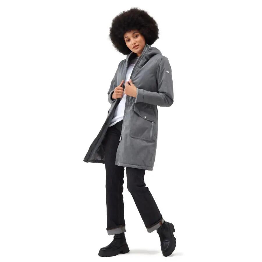 Regatta Romine Parka für Damen Wasserdicht mit Kapuze 6/7