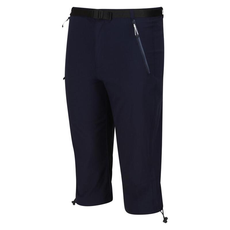 Wanderhose Xert Stretch Capri III Wandern/Outdoor/Trekking Herren Navy