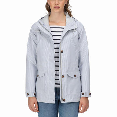 Freizeitjacke Nahla Freizeit Damen TickinStripe Wasserdicht 5.000 mm