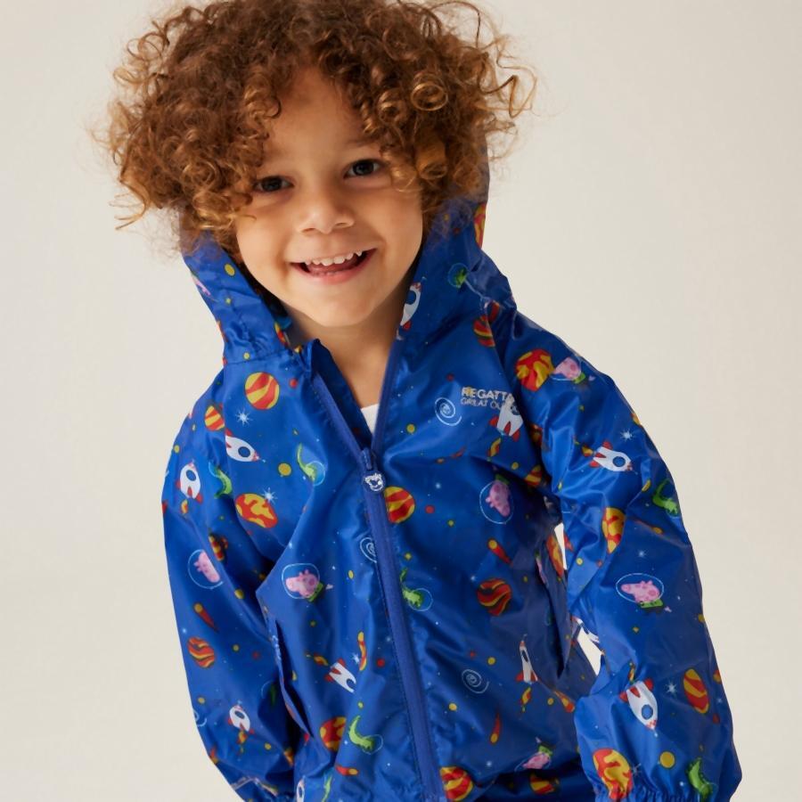 REGATTA Regatta Manteaux Peppa Pack It Jkt  Enfants Surf Spray 5/7