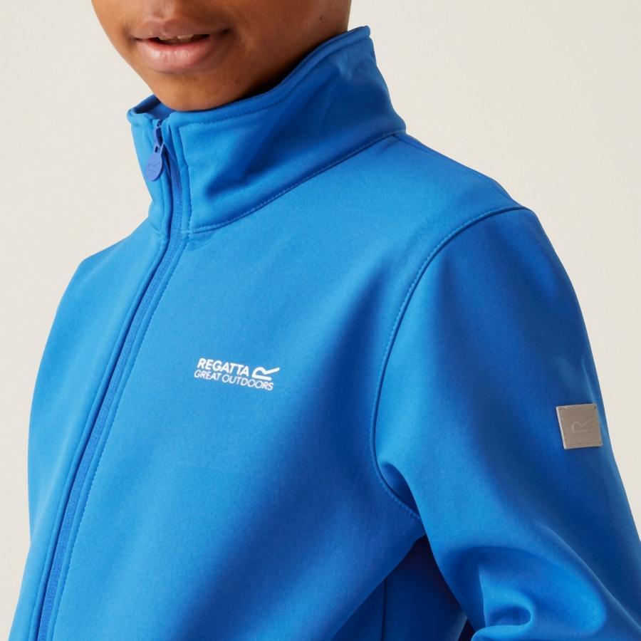 Softshell trainingsjack voor kinderen Regatta Cera 4/7