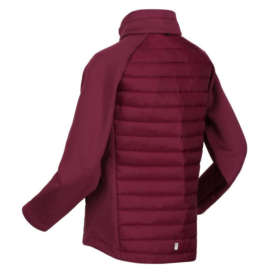 Giacca Regatta Hydrate VII 3 in 1 da bambina con cappuccio rosa Isotex 7/7