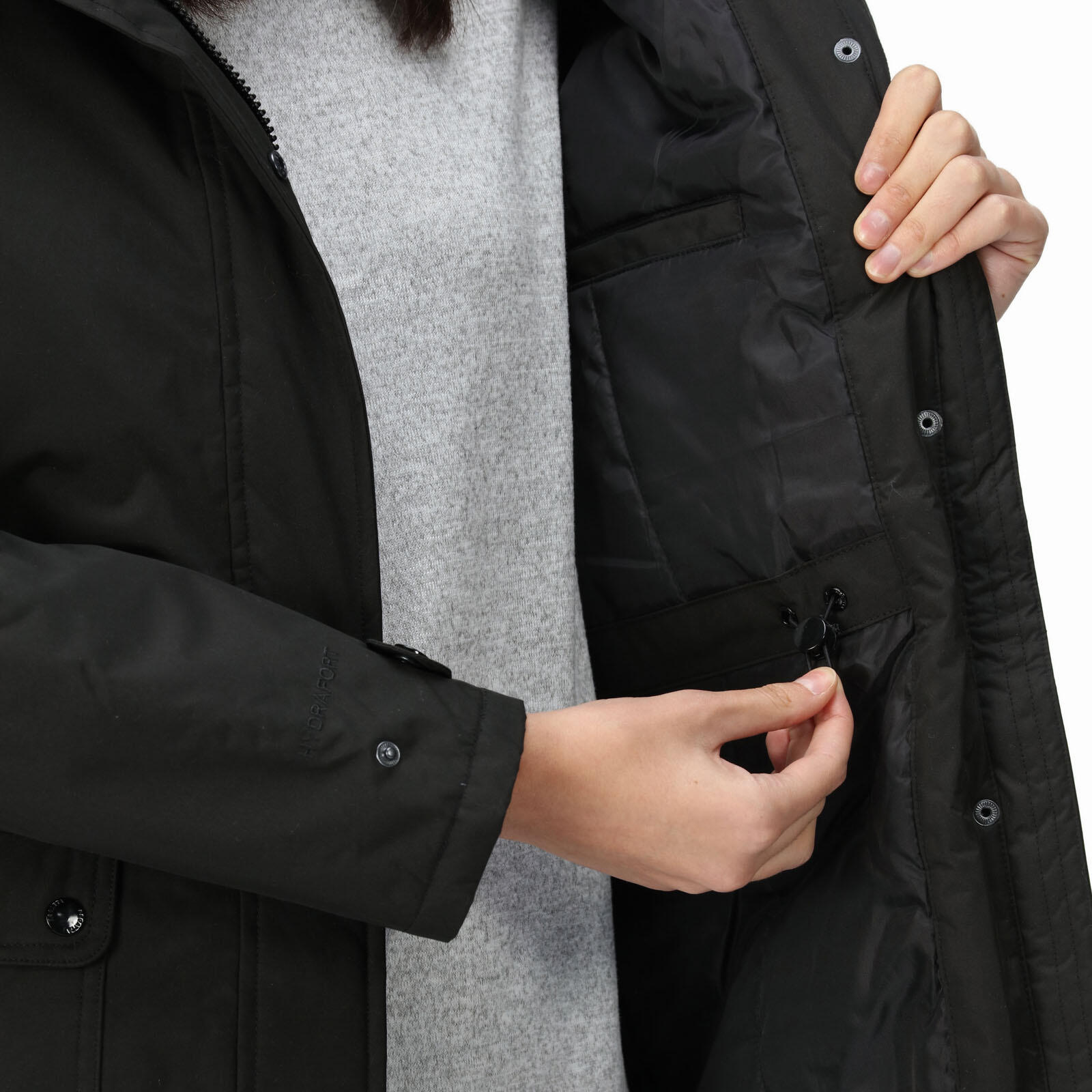 Regatta Sabinka wasserdichte Winterjacke Damen Wintermantel Black 36 4/7