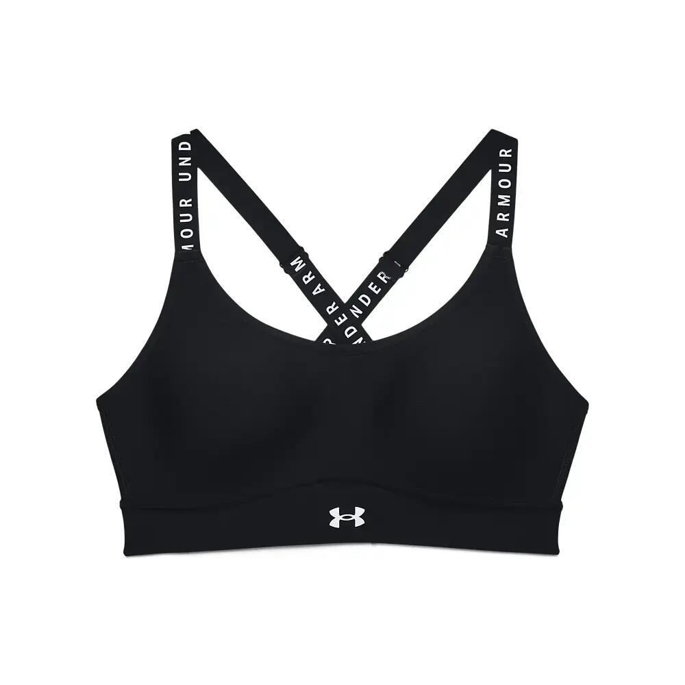 Sujetador Under Armour Infinity Mid Covered negro mujer 7/7
