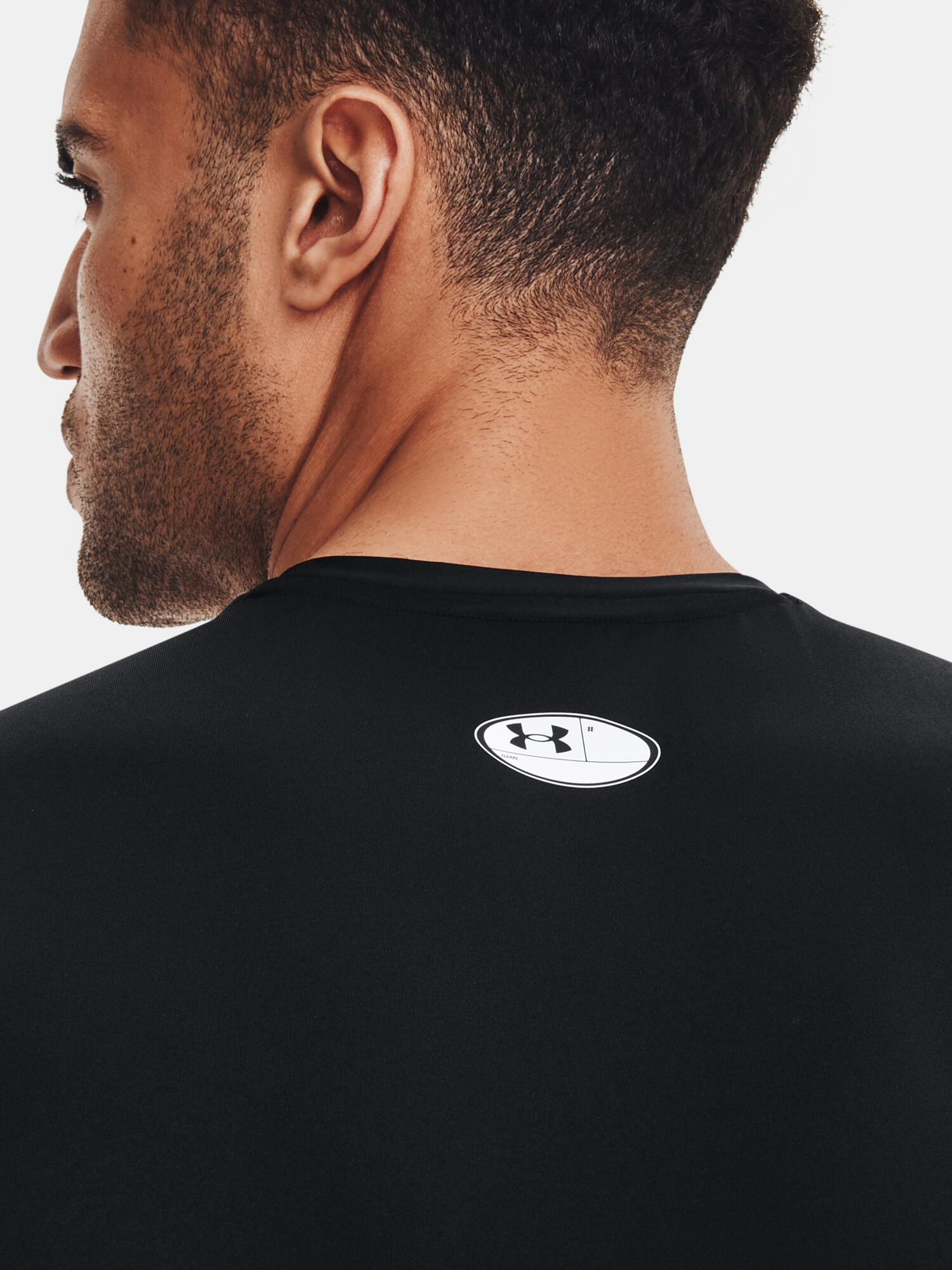 Regata Lycra HeatGear® Under Armour para Homem Preto 5/7