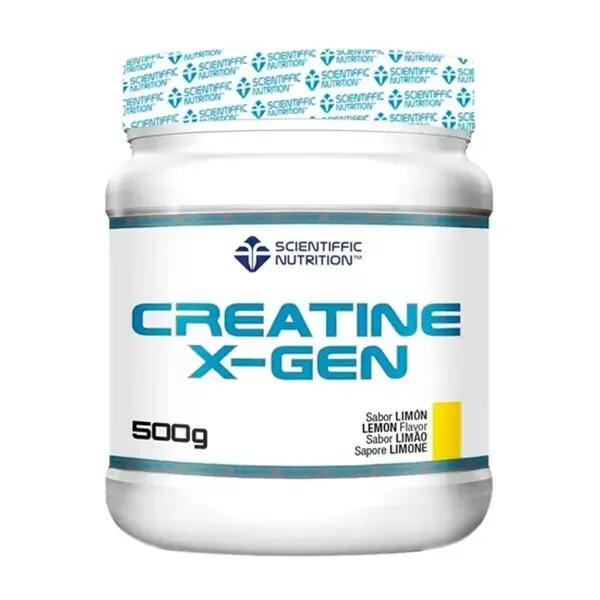 SCIENTIFFIC NUTRITION Scientiffic Nutrition - Creatina X-GEN 500 g - Ayuda a aumentar la masa muscular