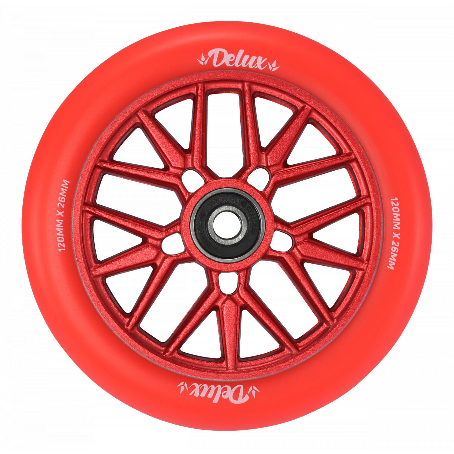 BLUNT Roue Delux 120mm Rouge Rouge  [x1] 2/3
