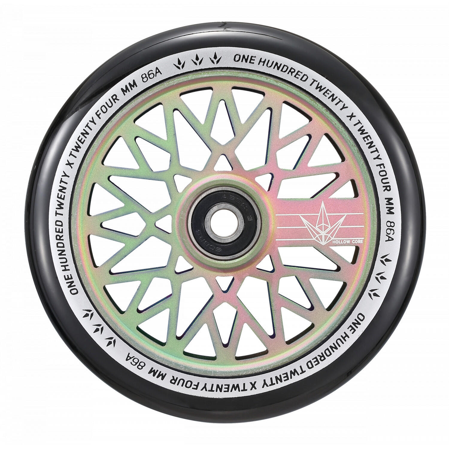 BLUNT Rad Diamond 120mm Hollow Core Matted Oil Slick Schwarz [x1] 2/3