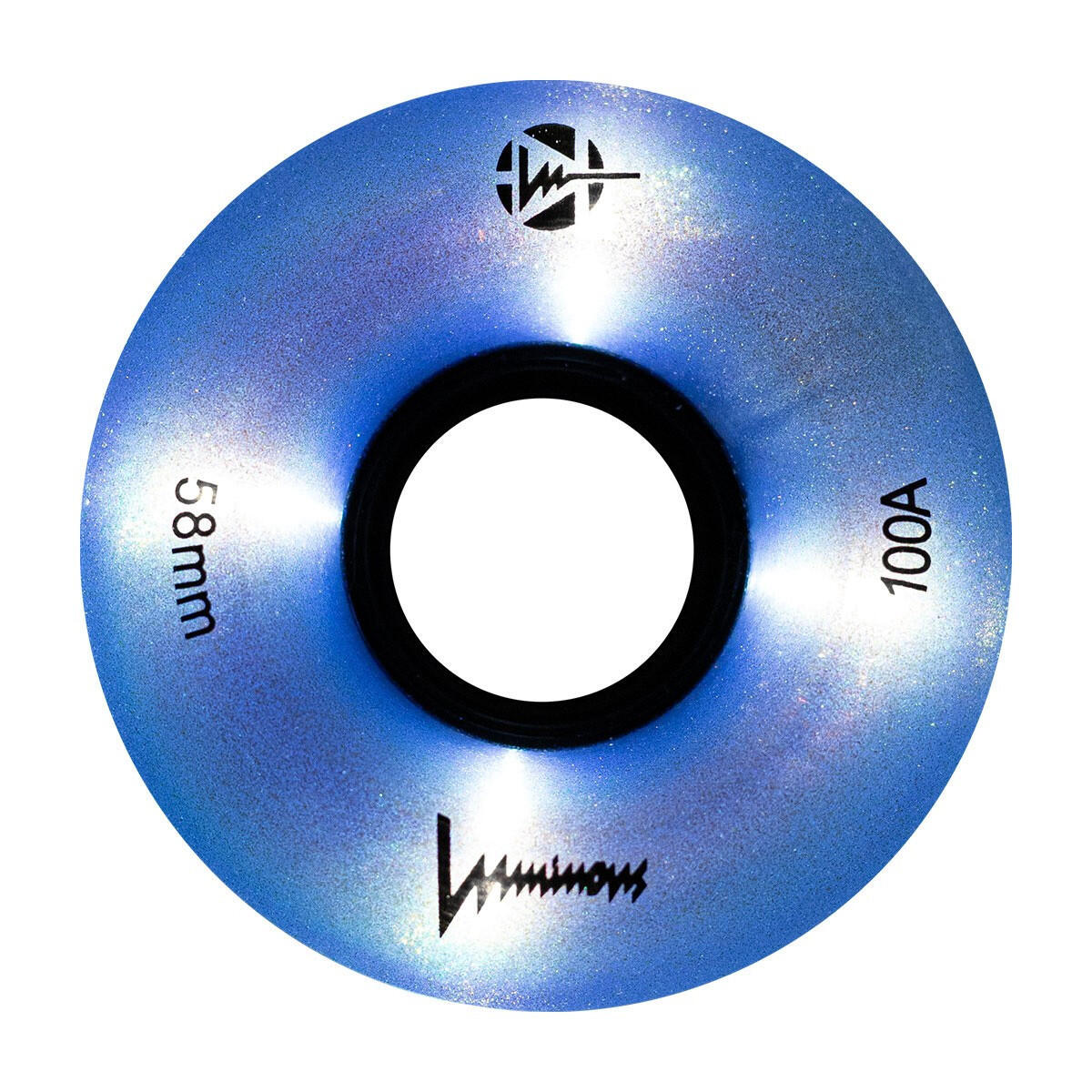 LUMINOUS Roue Quad 58mm 100A Noir Perle [x4] 6/6