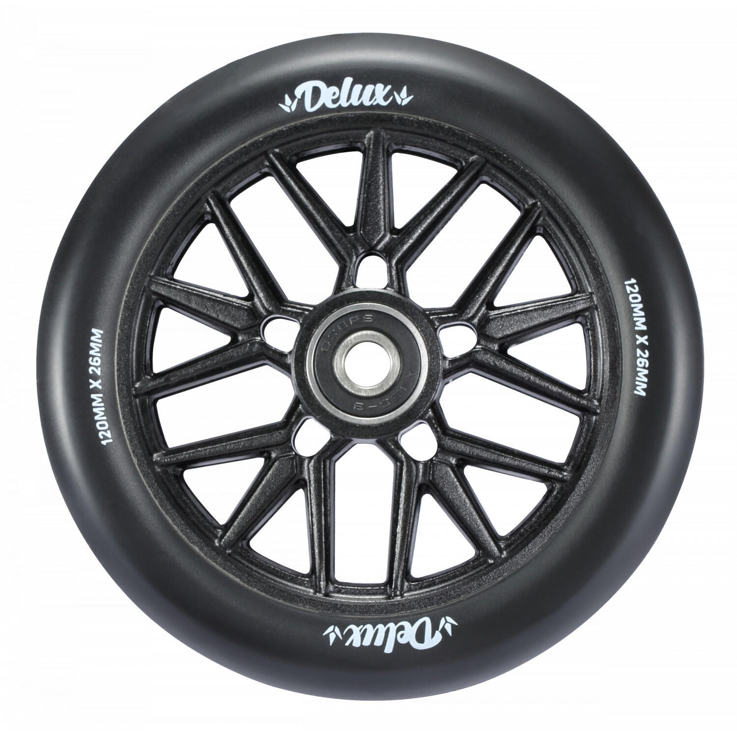 BLUNT Roue Delux 120mm Noir Noir [x1] 2/3