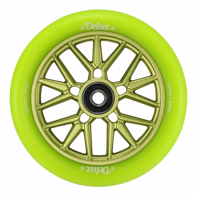 Roti Trotineta - 120 mm - Delux - Verde/Verde - Blunt Scooters