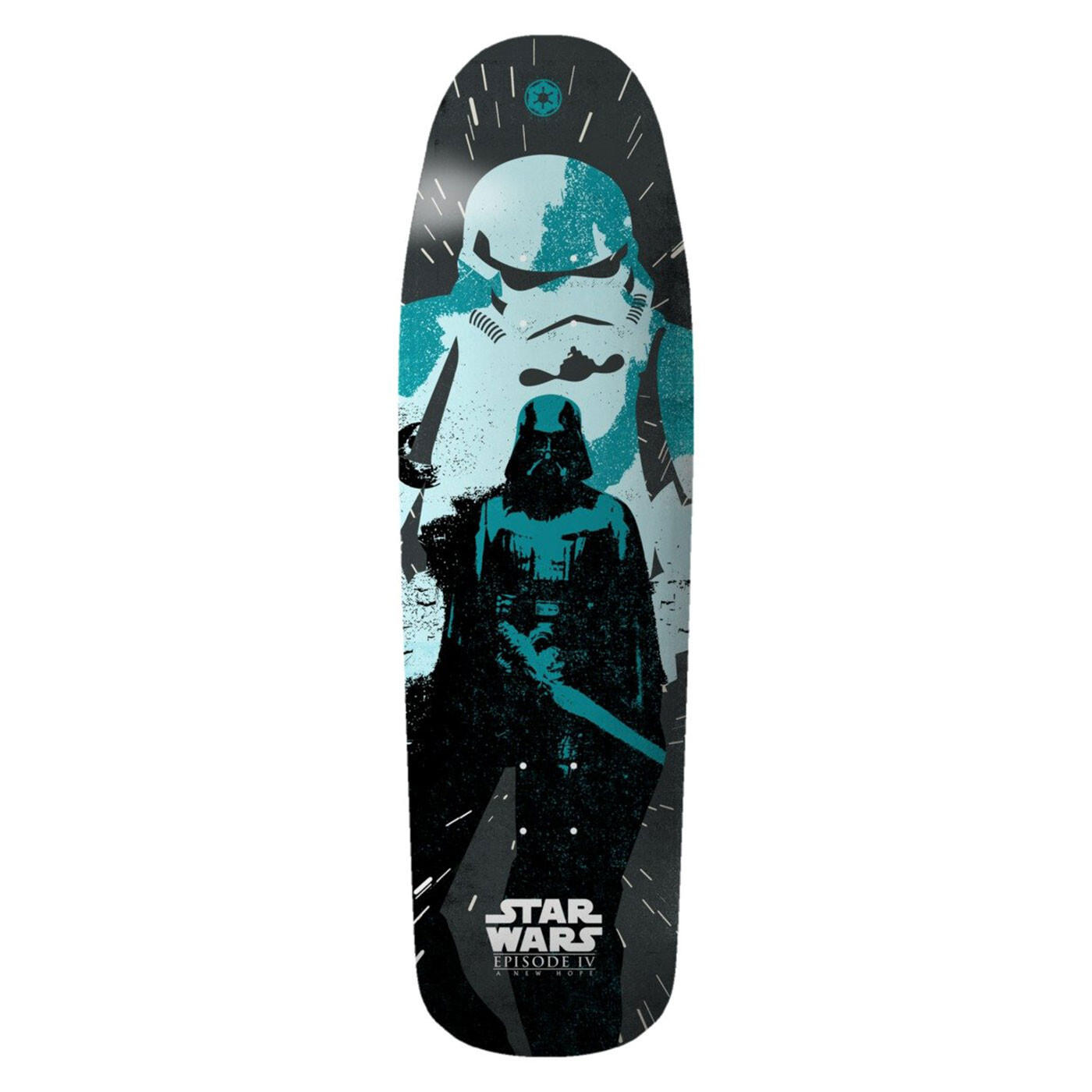 ELEMENT Skateboard Deck Element X Star Wars 80S Storm Trooper 9.25''