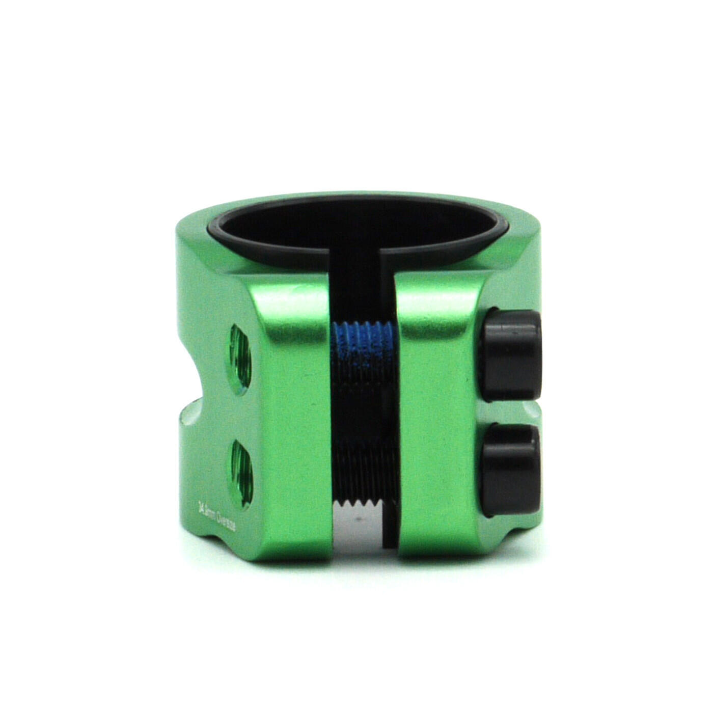 Double collier de serrage Twin Slit Vert 5/5