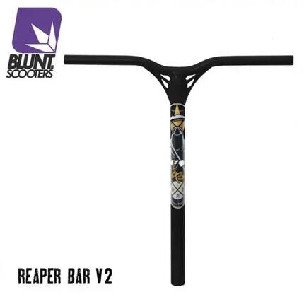 Guidon BLUNT Reaper V2 600 mm Noir aluminium Y-bar