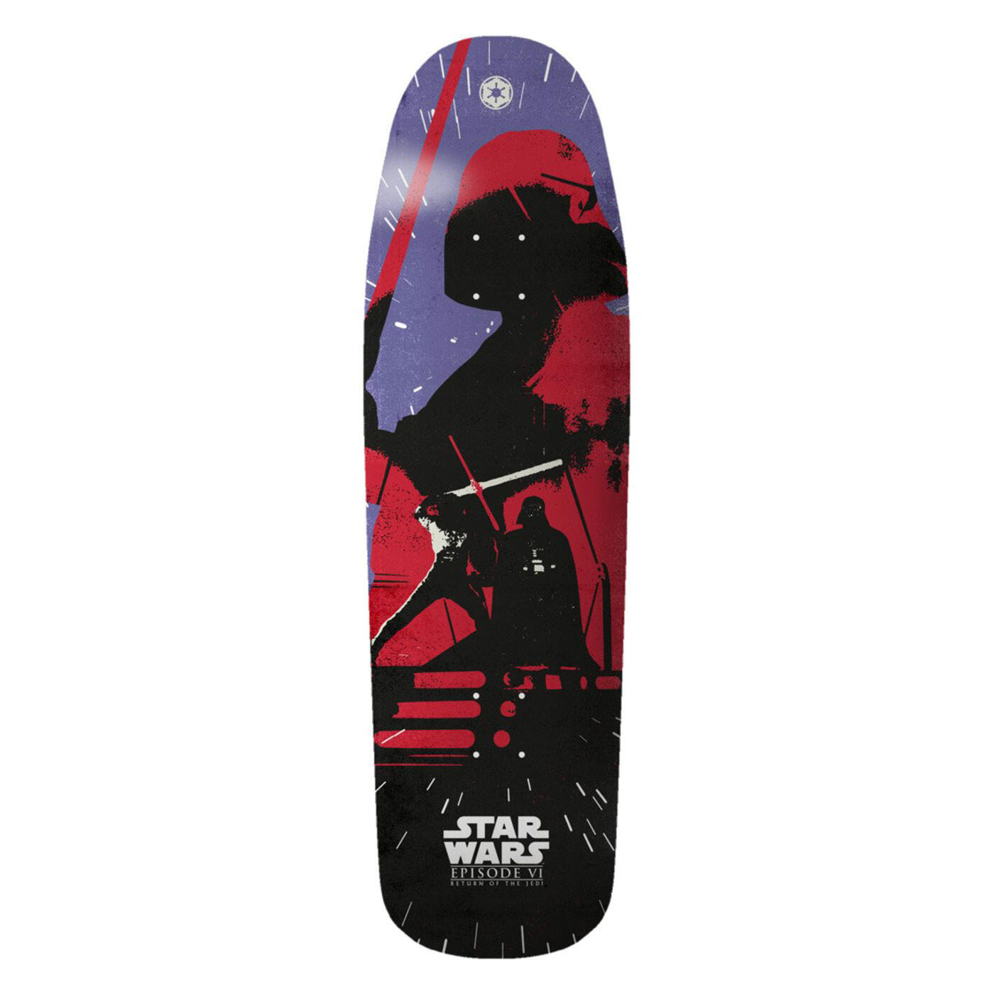 ELEMENT Skateboard Deck Element X Star Wars 80S Darth Vader 9.25''
