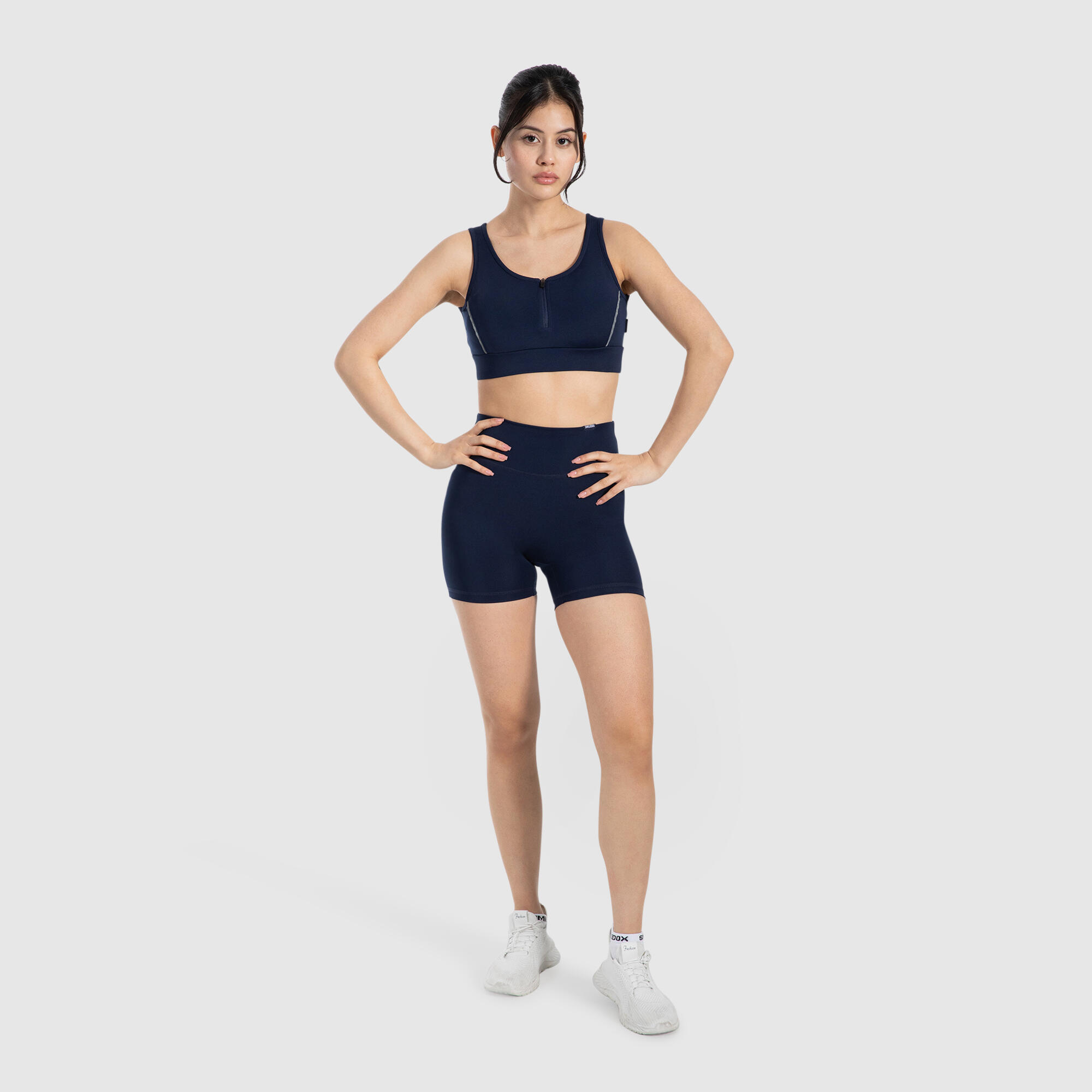 Damen Shorts Lavina Marineblau 3/5