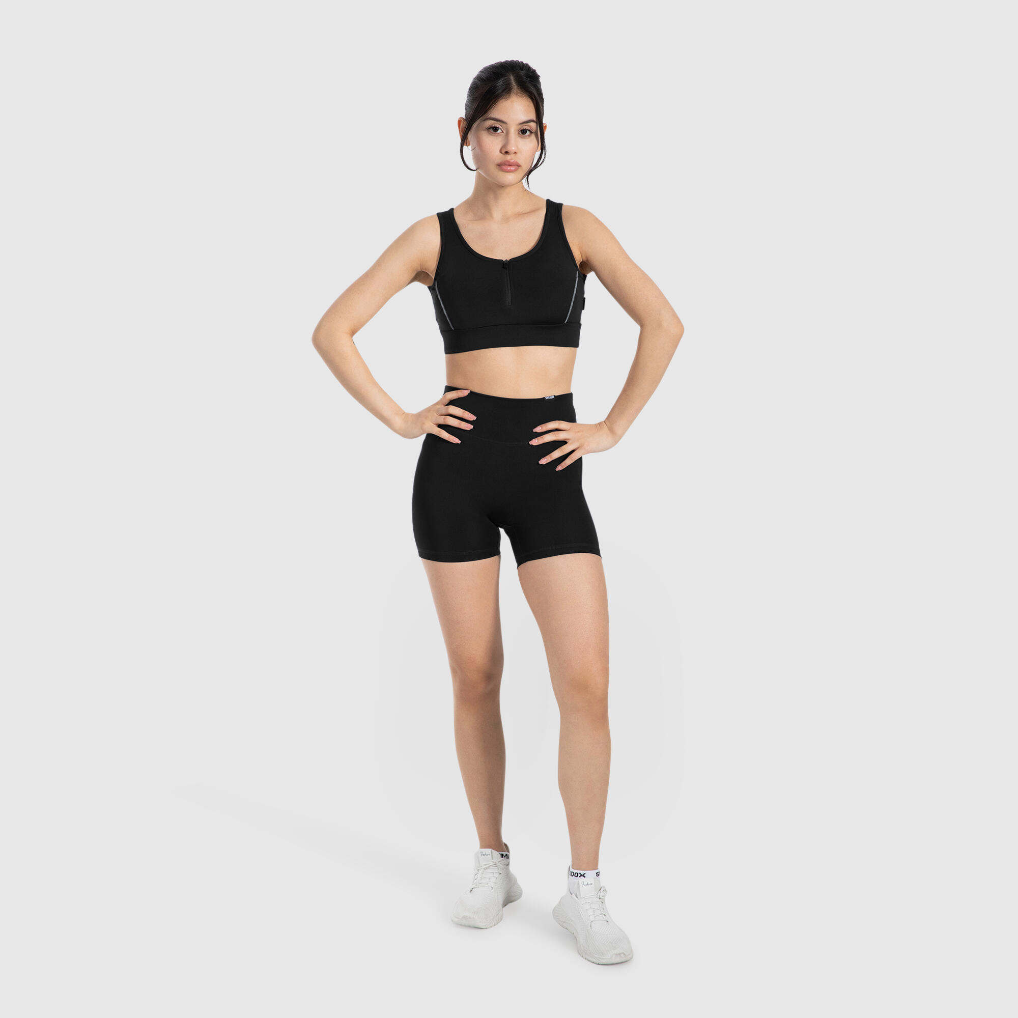 Damen Shorts Lavina Schwarz 3/5