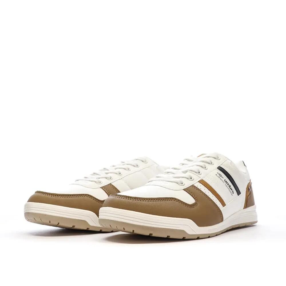 Umbro Slade Herren Sneaker Weiß/Braun 7/7