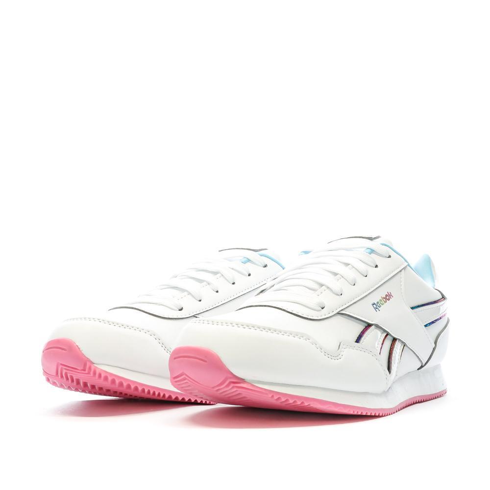 Baskets Blanc/Rose Fille Reebok Royal 6/7