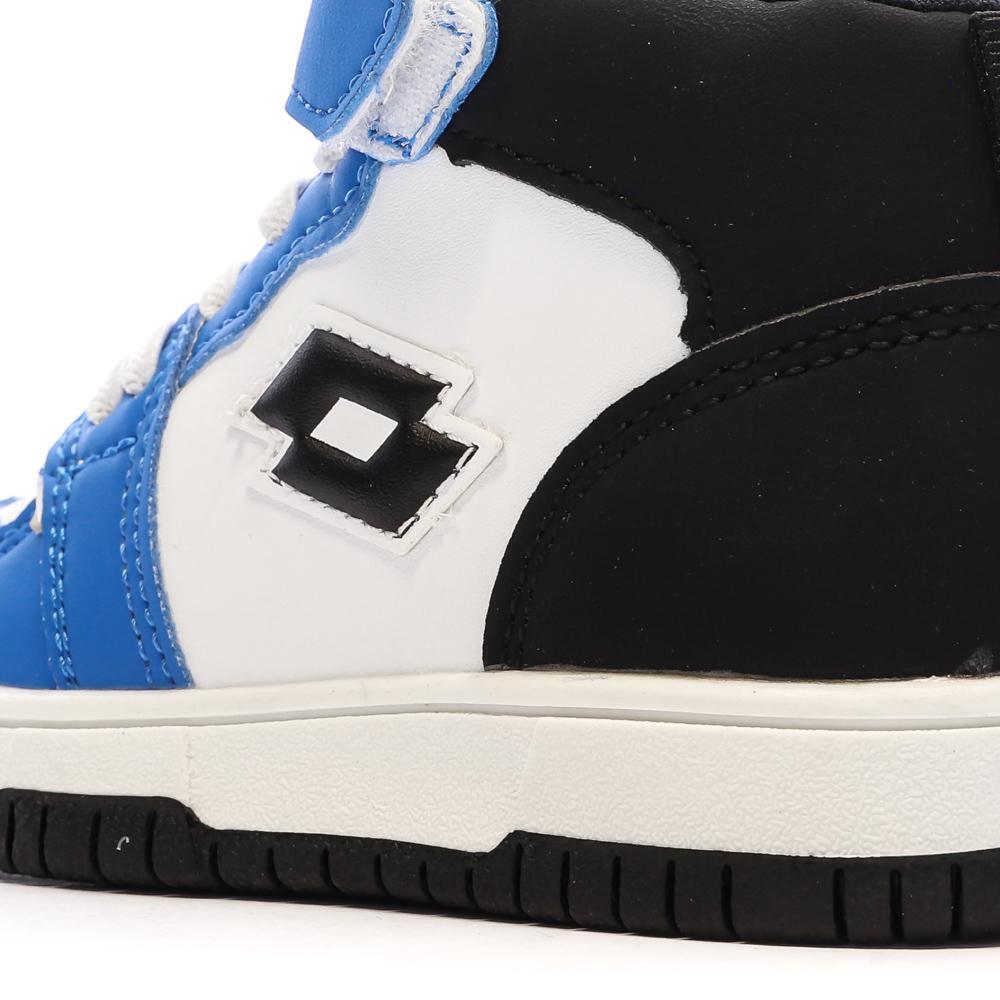 Scarpe Lotto Kitaura K Kids - Sneaker Unisex Bambini E Ragazzi - Chiusura Mista Lacci Elastici E Velcro